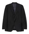 Canali Single-breasted Blazer In Black