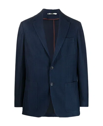 Canali Single-breasted Blazer In Black