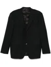 Canali Single-breasted Blazer In Black