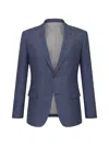 Canali Single-breasted Blazer In Blue