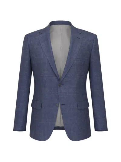 Canali Single-breasted Blazer In Blue