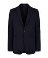 Canali Single-breasted Blazer In Blue