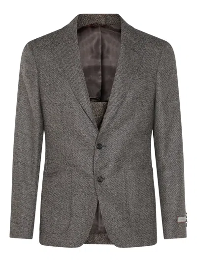 CANALI SINGLE-BREASTED BLAZER