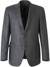 Canali Single-breasted Blazer In Grey