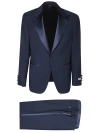CANALI SINGLE-BREASTED BLUE SMOKING