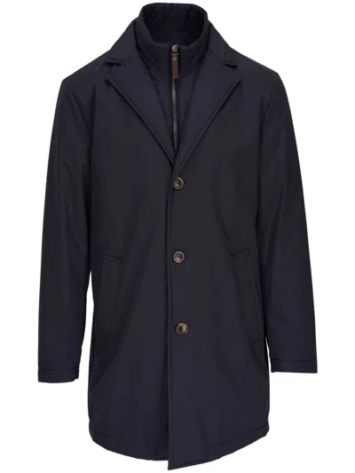 Canali Single-breasted Jacket In Blue