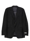 Canali Single-breasted Blazer In Black
