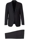 Canali Wool Smoking In Black