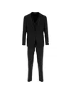 Canali Single-breasted Suit In Black