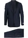 Canali Single-breasted Suit In Blau
