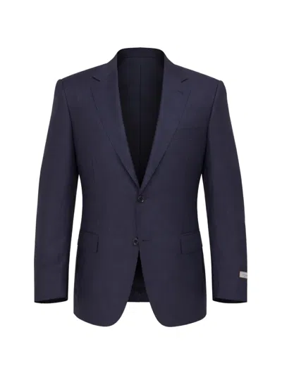 Canali Single-breasted Suit In Blue