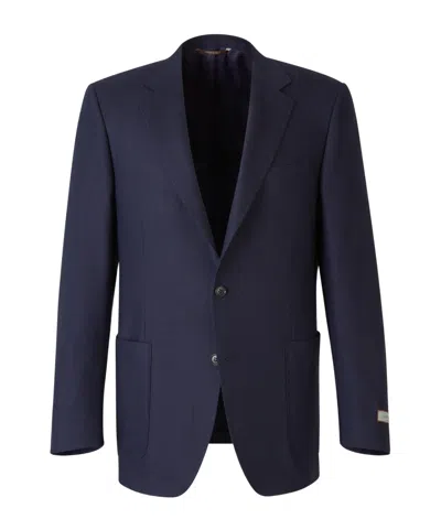 CANALI PATCH POCKET BLAZER