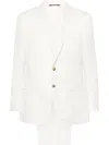 Canali Single-breasted Suit In White