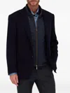 Canali Single-breasted Woo-blend Blazer In Blue