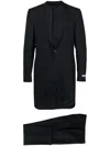 Canali Single-breasted Wool-mohair Suit In Blue