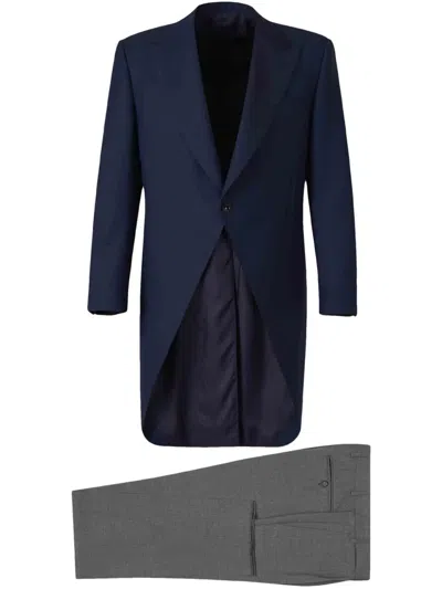 CANALI SINGLE BREASTED WOOL SUIT