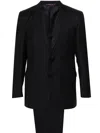 Canali Single-breasted Wool Suit In Blue