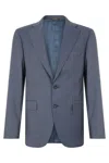 Canali Single-breasted Wool Jacket For Men In Multi