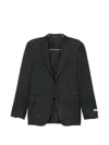 Canali Single-breasted Notched-lapels Suit In Gray