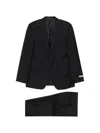 Canali Single-breasted Suit In Black