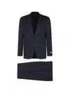 Canali Single-breasted Suit In Blue