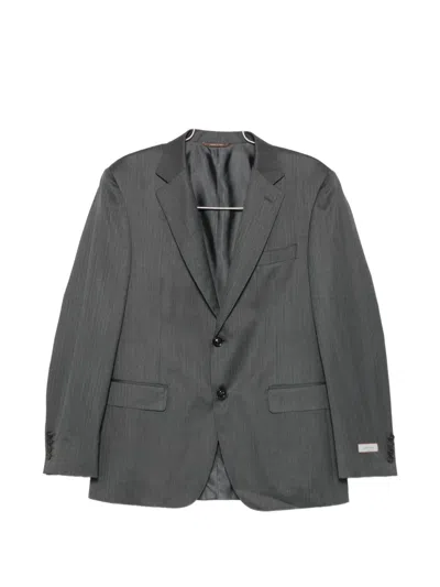 Canali Single-breasted Suit In Gray