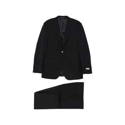 Canali Single-breasted Suit In Multi