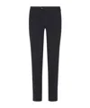 Canali Skinny Trousers In Black