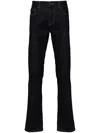 Canali Slim-cut Jeans In Blue