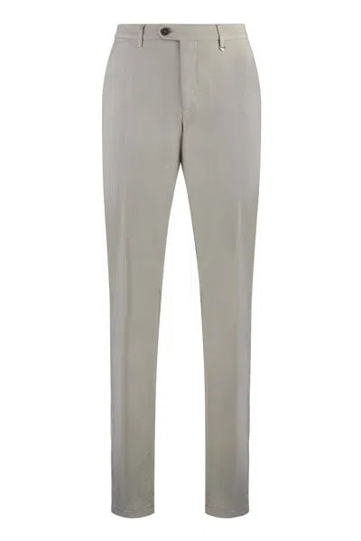 CANALI SLIM FIT CHINO TROUSERS