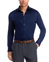 Canali Slim Fit Sport Shirt In Blue