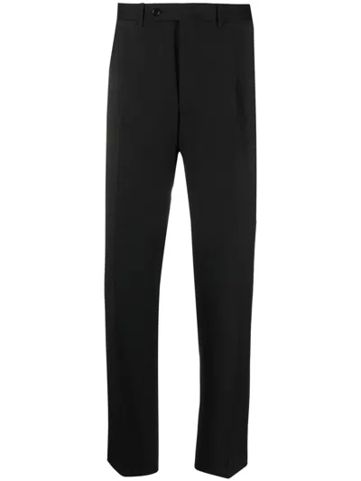 Canali Slim-fit Tailored Trousers In Black