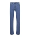 Canali Slim Jeans In Blue