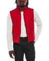Canali Solid Vest In Red