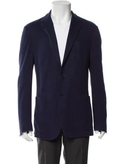 Pre-owned Canali Sport Coat In Blue