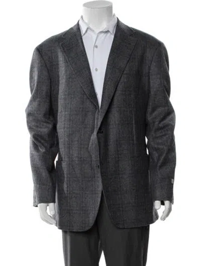 Pre-owned Canali Sport Coat W/ Tags In Green