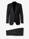 Canali Impeccabile Shawl-lapel Button Suit In Blue