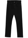 Canali Straight-leg Jeans In Black