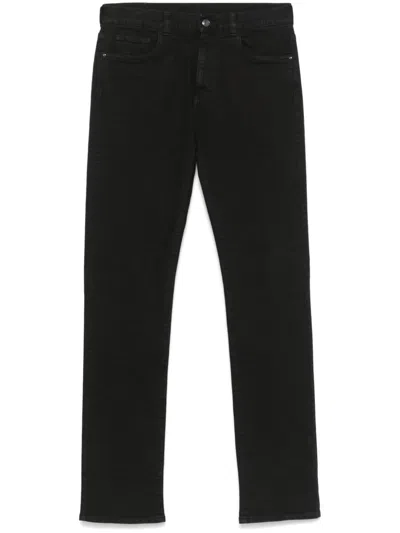 CANALI STRAIGHT-LEG JEANS