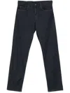 Canali Straight-leg Jeans In Blue