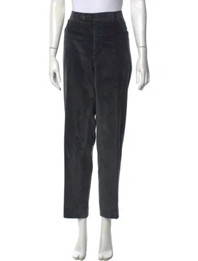 Pre-owned Canali Straight Leg Pants In Grey