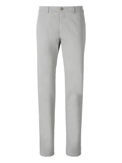 Canali Straight-leg Trousers In Grey