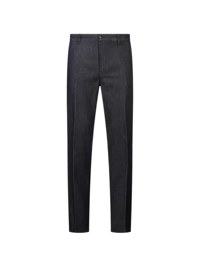 Canali Straight-leg Tailored Trousers In Red