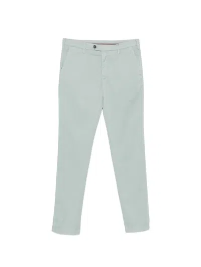 Canali Straight-leg Trousers In Green