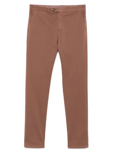 Canali Stretch-cotton Chino Trousers