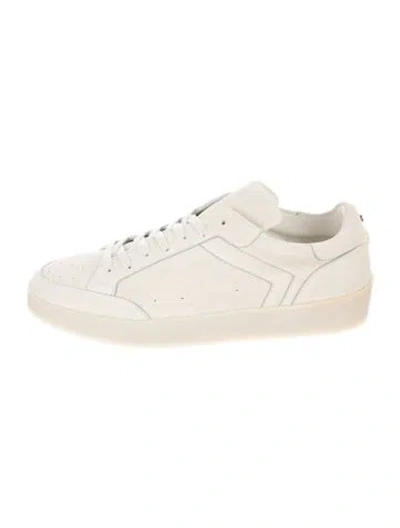 Pre-owned Canali Suede Sneakers In Neutrals