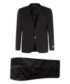 Canali Dresses Blacks And Greys In Black