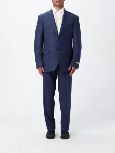 Canali Suit Men In Blue