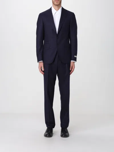 Canali Suit Men Color Blue