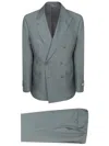 Canali Beige Wool Silk Suit